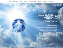 Tablet Screenshot of callingcaliforniachristians.com